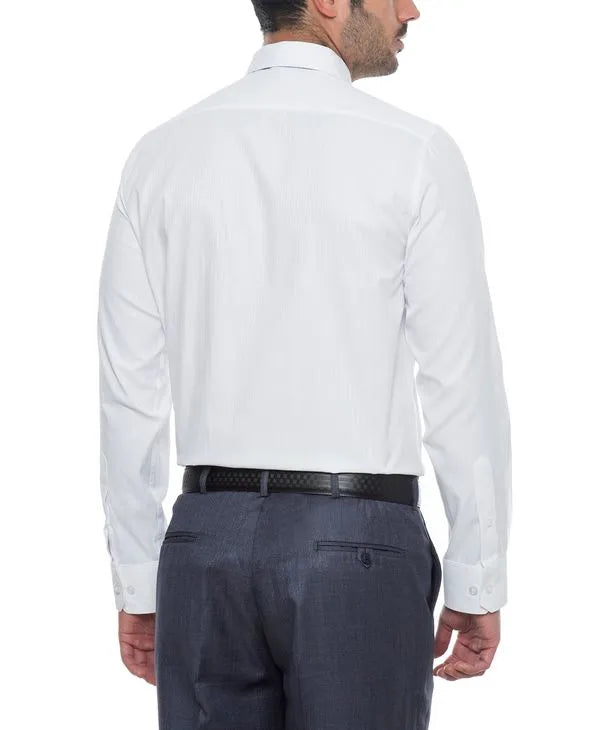 Camisa Formal Blanca Dobby