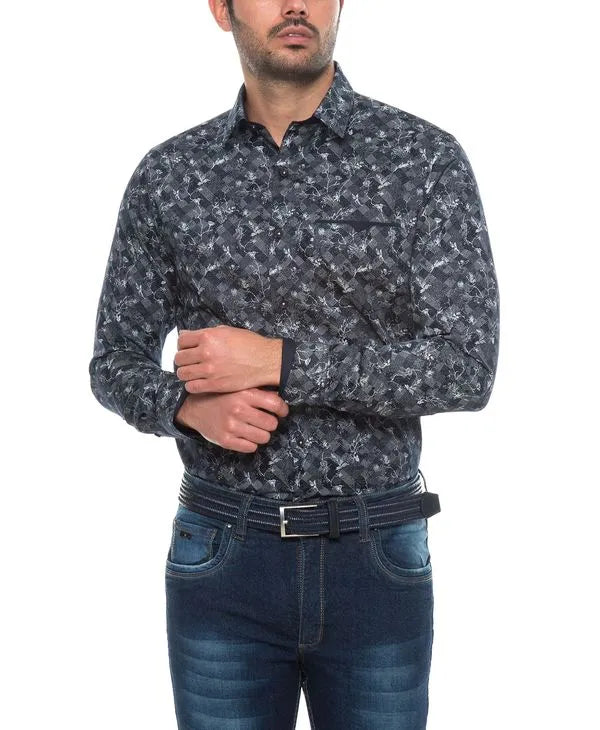 Camisa Casual 100% Algodón