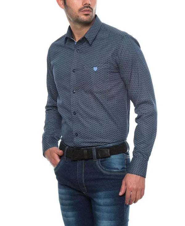 Camisa Casual 100% Algodón