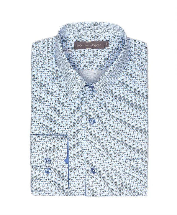 Camisa Casual 100% Algodón