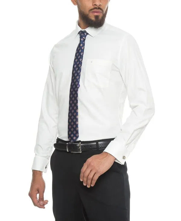 Camisa Corbata para Mancornas