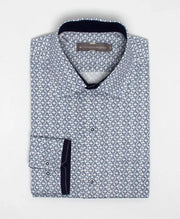 Camisa Sport  Cranbrook Estampada Blanca