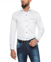 Camisa Sport Cross Blanca Estampada