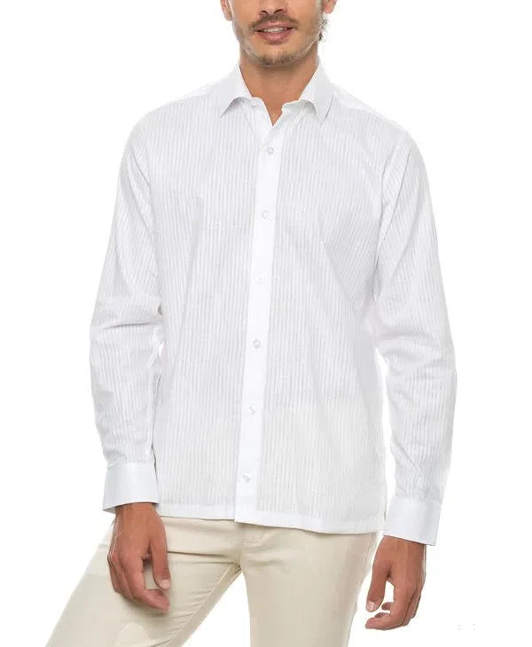 Guayabera Dobby Swansea Blanca