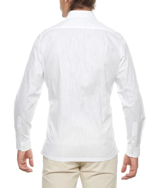 Guayabera Dobby Swansea Blanca