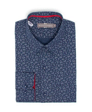 Camisa Casual Torquay Azul Estampada