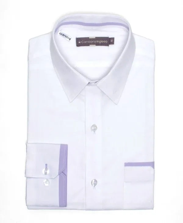 Camisa Casual Soham Blanca