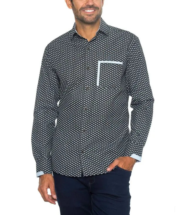 Camisa Sport Burwell Estampado en 3 Colores