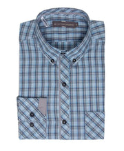 Camisa Sport Emersons Azul  Cuadros