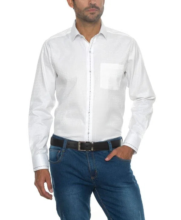 Camisa Casual Witham Premium Blanca