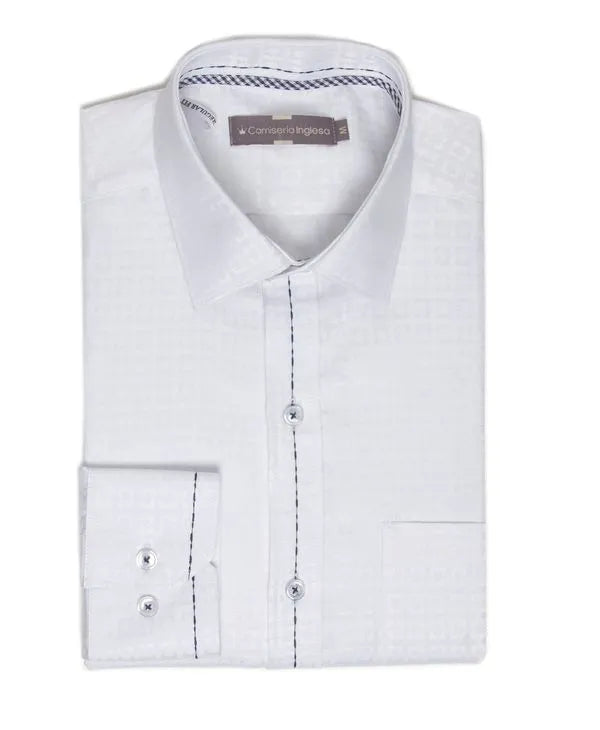 Camisa Casual Witham Premium Blanca