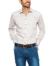 Camisa Casual Clifden Estampada en 2 Colores